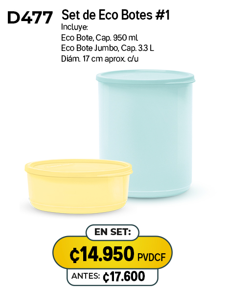 Imagen de Dúo de Eco Botes (D477) 