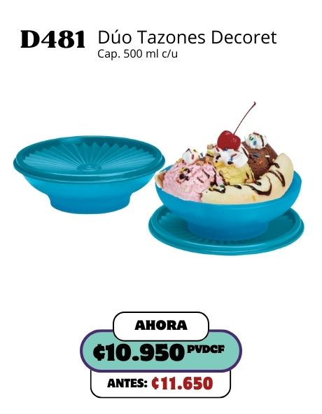 Imagen de Dúo Tazones Decoret (D481) 