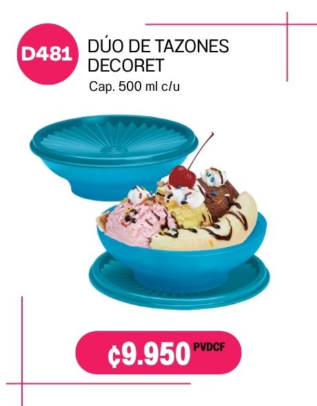 Imagen de Dúo Tazones Decoret (D481) 