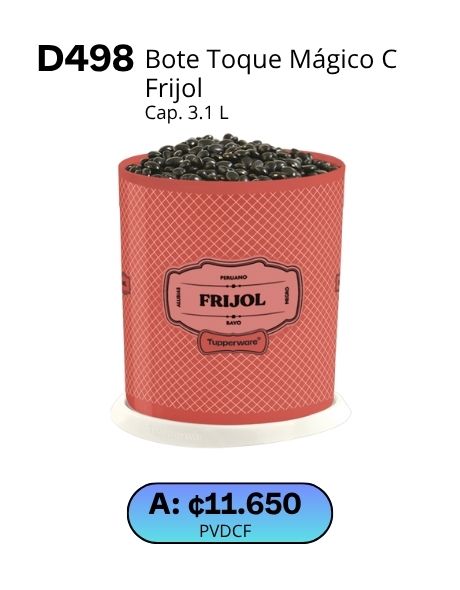 Imagen de Bote Toque Mágico C Frijol (D498) 
