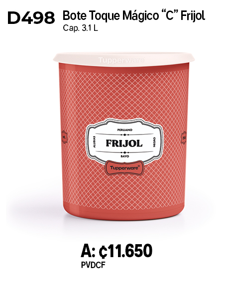 Imagen de Bote Toque Mágico C Frijol (D498) 