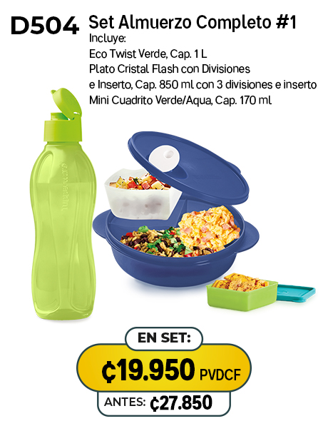 Imagen de Set Almuerzo Completo #1 (D504) 