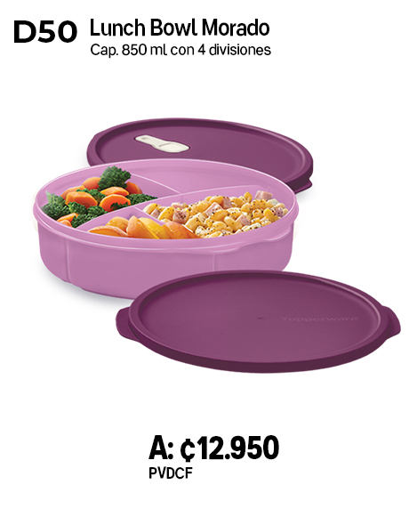 Imagen de Lunch Bowl Morado (D50)