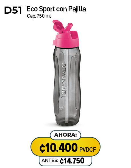 Imagen de Eco Sport Rosa con Pajilla (D51) 