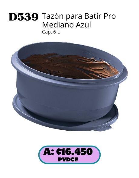 Imagen de Tazón para Batir Pro Mediano Azul (D539) 