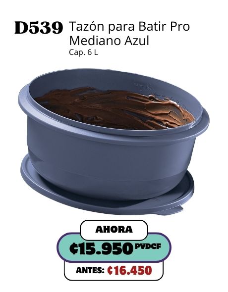 Imagen de Tazón para Batir Pro Mediano Azul (D539) 