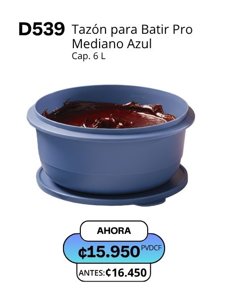 Imagen de Tazón para Batir Pro Mediano Azul (D539) 