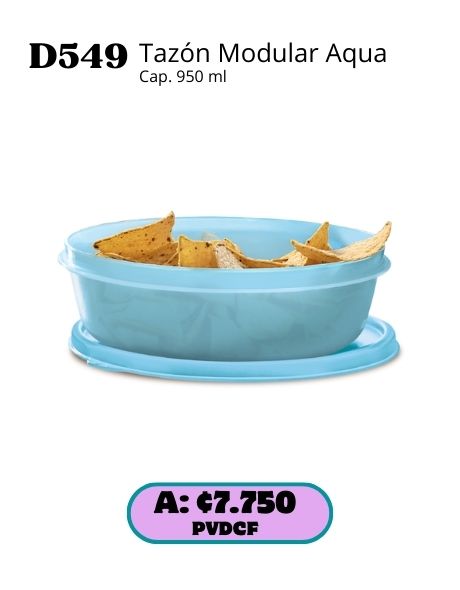 Imagen de Tazón Modular Aqua 950 ml (D549) 