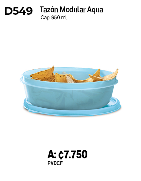 Imagen de Tazón Modular Aqua 950 ml (D549) 