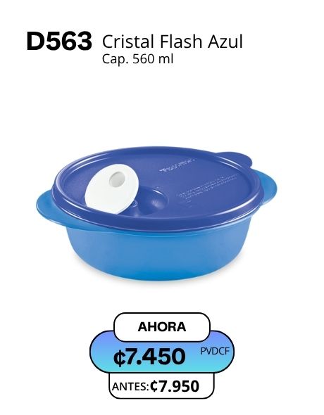 Imagen de Cristal Flash Azul (D563) 