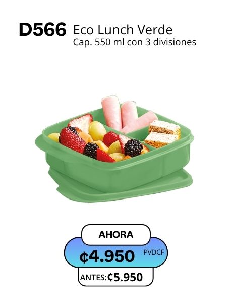 Imagen de Eco Lunch Verde (D566) 