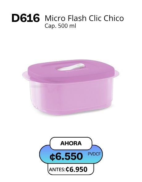 Imagen de Micro Flash Clic Chico Lila (D616) 