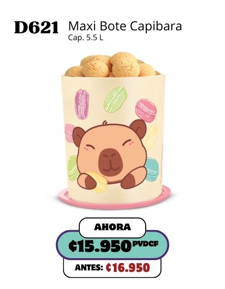 Imagen de Maxi Bote Toque Mágico Capibara (D621) 