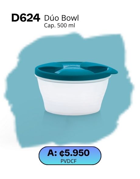 Imagen de Dúo Bowl Mediano 500 ml (D624) 