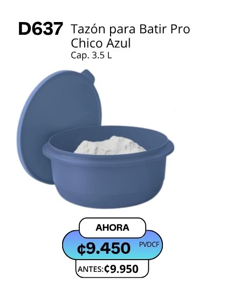 Imagen de Tazón para Batir Pro Chico Azul (D637) 