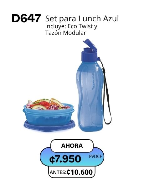 Imagen de Set para Lunch Azul (D647) 