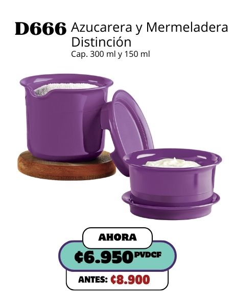 Imagen de Set Azucarera y Mermeladera Distinción (D666) 
