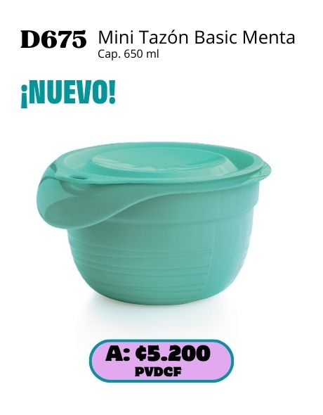 Imagen de Mini Tazón Basic Menta (D675) 