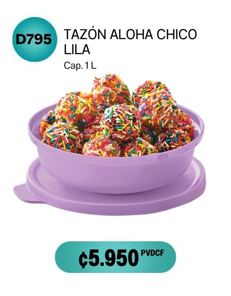 Imagen de Tazón Aloha Lila 1 L (D795) 