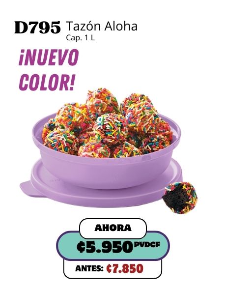 Imagen de Tazón Aloha Lila 1 L (D795) 