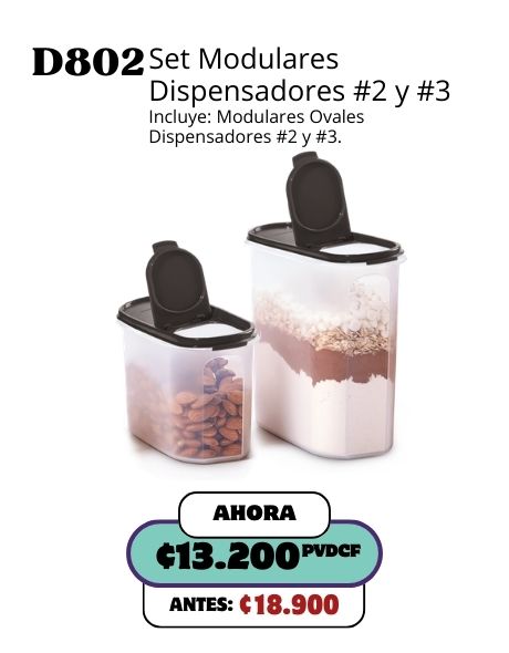 Imagen de Set Modulares Dispensadores #2 y #3 (D802) 