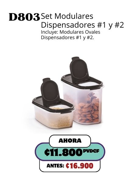 Imagen de Set Modulares Dispensadores #1 y #2 (D803) 