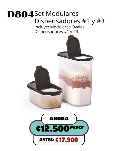 Imagen de Set Modulares Dispensadores #1 y #3 (D804) 