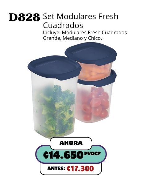 Imagen de Set Modulares Fresh Cuadrados (D828) 
