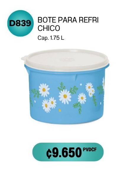 Imagen de Bote para Refri Chico Margaritas (D839) 