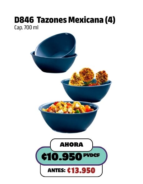 Imagen de Tazones Mexicana (4) (D846) 