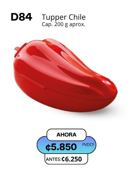 Imagen de Tupper Chile Rojo (D84) 