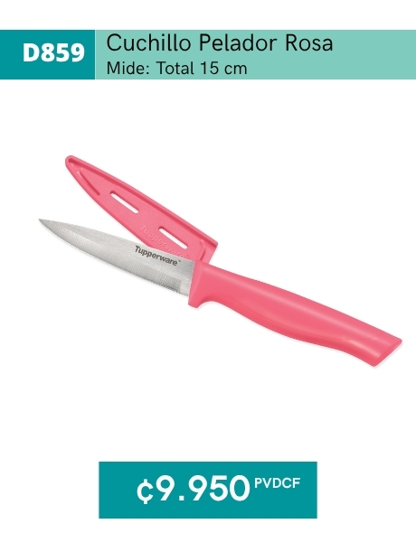 Imagen de Cuchillo Pelador Living Rosa (D859) 