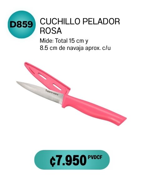 Imagen de Cuchillo Pelador Living Rosa (D859) 