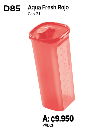 Imagen de Aqua Fresh Rojo (D85)