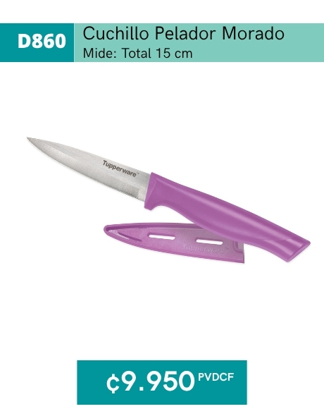 Imagen de Cuchillo Pelador Living Morado (D860) 