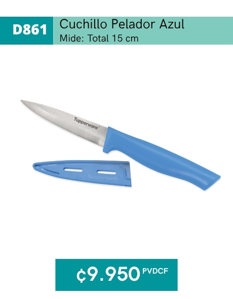 Imagen de Cuchillo Pelador Living Azul (D861) 