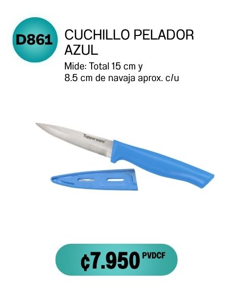 Imagen de Cuchillo Pelador Living Azul (D861) 