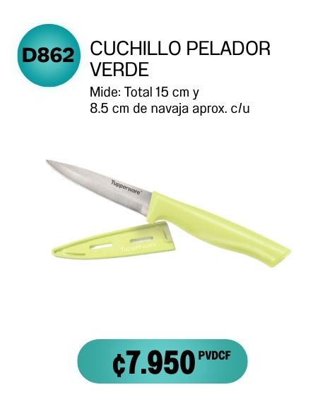 Imagen de Cuchillo Pelador Living Verde (D862) 