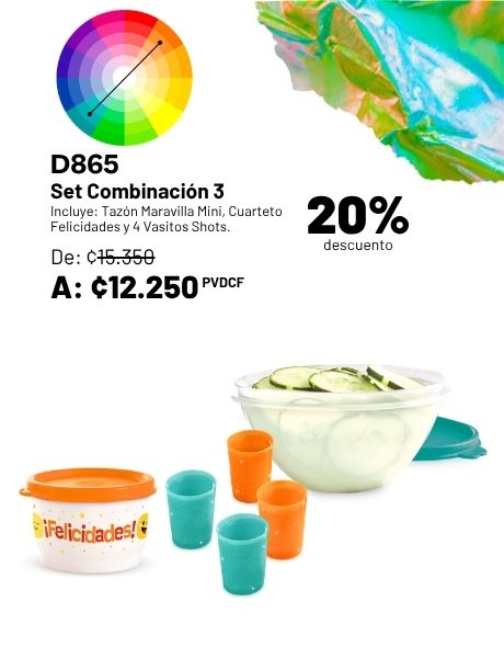 Imagen de Set Combinación 3 (D364+D408+D171) (D865) 