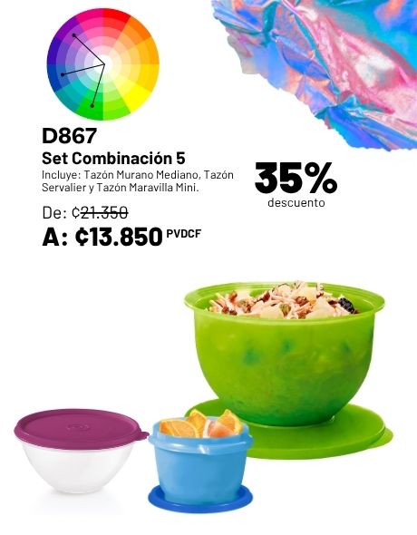 Imagen de Set Combinación 5 (D843+D815+D400) (D867) 