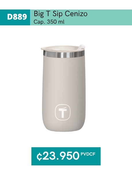 Imagen de Big T Sip Beige 350 ml (D889) 