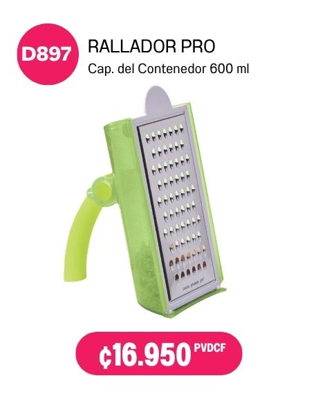 Imagen de Rallador Pro con Medidas Verde (D897) 