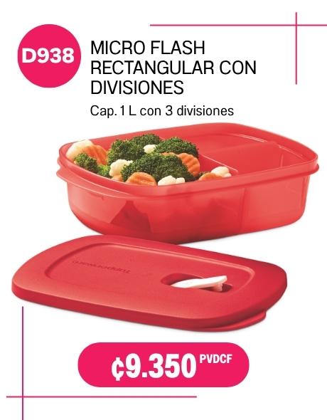 Imagen de Micro Flash Rectangular con Divisiones (D938) 